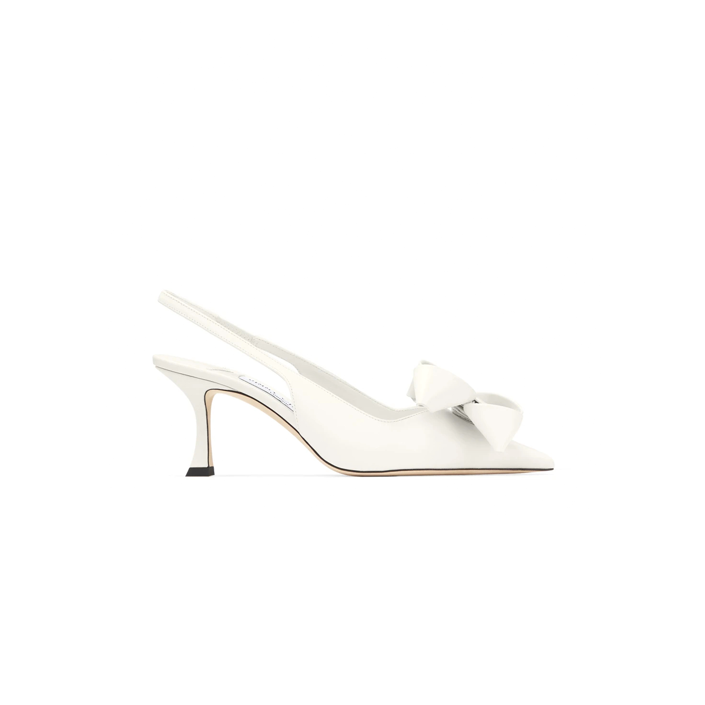 Ji*y Ch* staz sling back 70 latte leather pumps stazsb70gkt